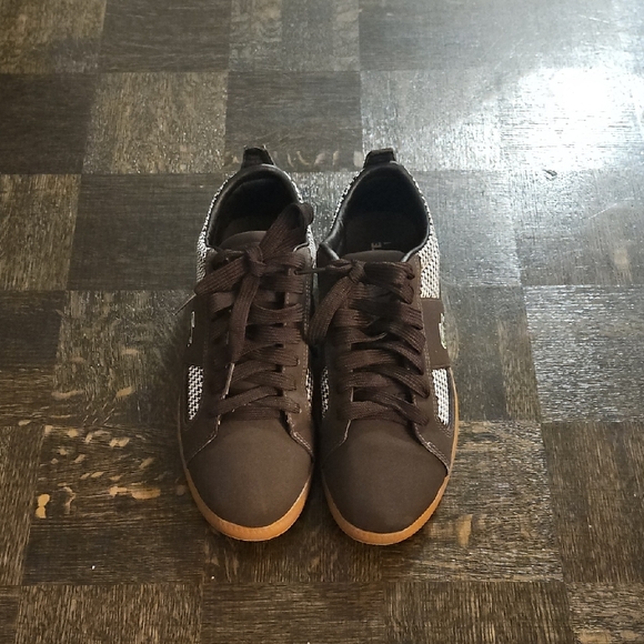Lacoste Men's Dark Brown and Black Sneakers - Picture 3 of 5